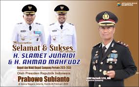 Bupati dan Wakil Bupati Lubuklinggau Periode 2025-2030
